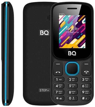 Телефон BQ 1848 Step+, 2 SIM, черный 19175197494