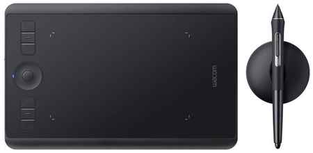 Графический планшет WACOM Intuos Pro Small (PTH-460) черный 19175302011