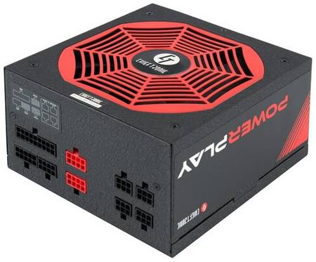 Блок питания Chieftronic GPU-650FC 650W черный/красный 19178783464