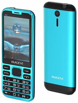 Телефон MAXVI X10, SIM+micro SIM, золотой металлик 19181878841