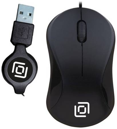 Мышь OKLICK 115SR Black USB, черный 1918990866