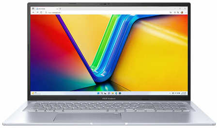 Ноутбук ASUS Vivobook 17X M3704YA-AU071 Ryzen 5-7530U/16G/512G SSD/17,3″ FHD(1920x1080) IPS/Radeon Vega/No OS Серебристый, 90NB1191-M002Y0 191978259