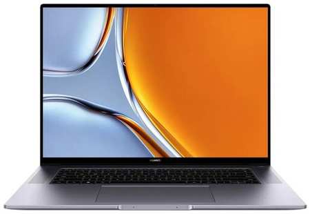 Ноутбук Huawei MateBook 16S CREFG-X, 16″ (2520x1680) IPS сенсорный/Intel Core i7-13700H/16ГБ LPDDR5/1ТБ SSD/Iris Xe Graphics/Windows 11 Home, серый космос (53013SCY) 1920002102