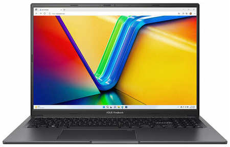 Ноутбук ASUS Vivobook 16X K3605ZC-N1155, 16″ (1920x1200) IPS 120Гц/Intel Core i5-12500H/16ГБ DDR4/512ГБ SSD/GeForce RTX 3050 4ГБ/Без ОС, черный (90NB11F1-M00670) 1921152551