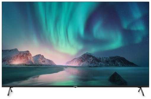 Телевизор LED Hyundai 65″ H-LED65BU7006 Android TV Frameless Metal черный/серебристый 4K Ultra HD 60Hz DVB-T DVB-T2 DVB-C DVB-S DVB-S2 USB WiFi Smart TV 1921287859