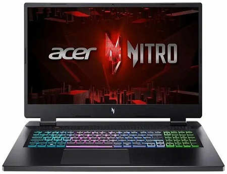 Ноутбук Acer Nitro 17 AN17-41-R0LG 17.3″ (2560x1440) IPS 165Гц/AMD Ryzen 5 7640HS/16ГБ DDR5/1ТБ SSD/GeForce RTX 4050 6ГБ/Без ОС, черный (NH. QKLCD.005) 1921301819