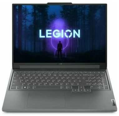 Ноутбук игровой Lenovo Legion Slim 5 16IRH8 82YA00DMLK, 16″, 2023, IPS, Intel Core i5 13420H 2.1ГГц, 8-ядерный, 16ГБ DDR5, 512ГБ SSD, NVIDIA GeForce RTX 3050 для ноутбуков - 6 ГБ, без операционной с