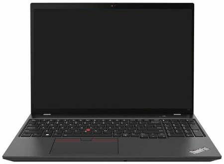 LENOVO Ноутбук Lenovo ThinkPad T16 G1 Core i5 1235U 8Gb SSD512Gb Intel Iris Xe graphics 16″ IPS WUXGA (1920x1200) noOS black WiFi BT Cam (21BV00E5RT) 21BV00E5RT 1922205286