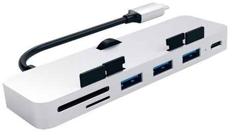 USB-концентратор Satechi Aluminum Type-C Clamp Hub Pro, разъемов: 4, space gray 1922355317