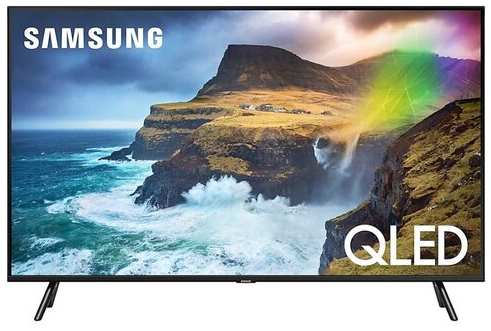 49″ Телевизор Samsung QE49Q77RAU 2019, черный графит 19224316345