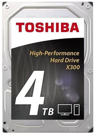 Жесткий диск Toshiba X300 4 ТБ HDWE140UZSVA