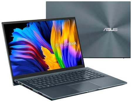 Ноутбук ASUS Zenbook Pro 15 UM535QA-KS241 90NB0UK1-M00BN0 (AMD Ryzen 7 5800H 3.2GHz/16384Mb/1Tb SSD/AMD Radeon Graphics/Wi-Fi/Bluetooth/Cam/15.6/1920x1080/Touchscreen/No OS) 1922760990
