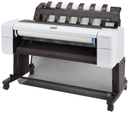 Принтер струйный HP DesignJet T1600 36-in (3EK10A), цветн., A0, белый/черный 19237703462