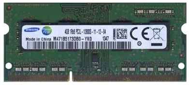 Оперативная память Samsung 4 ГБ DDR3L 1600 МГц DIMM CL11 M471B5173DB0-YK0D0 19250341886