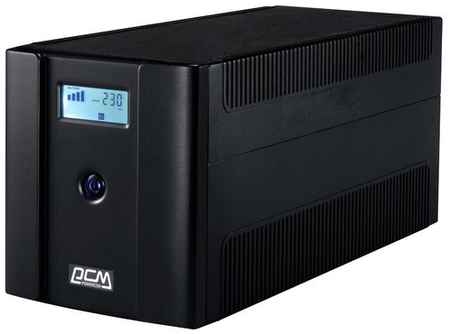 Интерактивный ИБП Powercom RAPTOR RPT-1025AP LCD черный 1025 Вт 19250346493