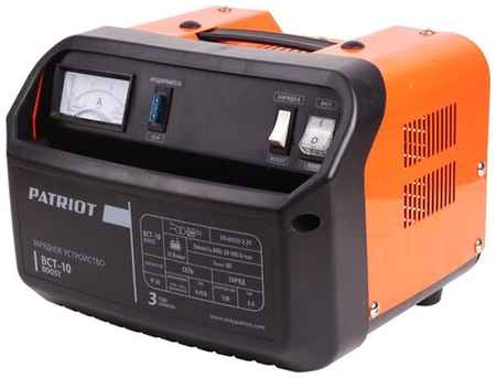 Зарядное устройство PATRIOT BCT-10 Boost черный/оранжевый 200 Вт 1 А 8.5 А 19257397463