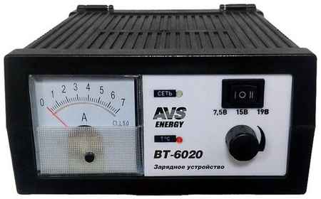 Зарядное устройство AVS Energy BT-6020 черный 19262528165