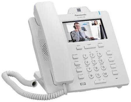 VoIP-телефон Panasonic KX-HDV430 белый белый 19266674013