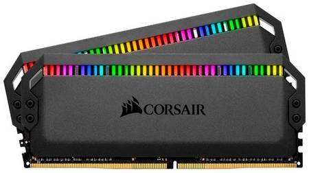 Оперативная память Corsair Dominator Platinum RGB 16 ГБ (8 ГБ x 2 шт.) DDR4 3600 МГц DIMM CL18 CMT16GX4M2C3600C18 19269097423