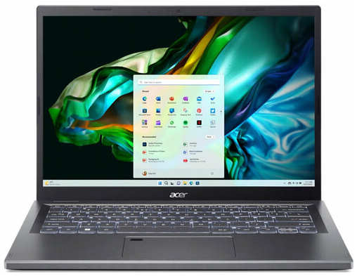 Ноутбук Acer Aspire 5 A514-56M, 14″ (1920x1200) IPS/Intel Core i7-1355U/16ГБ DDR5/512ГБ SSD/Iris Xe Graphics/Win 11 Home, серый (NX. KH7CD.006) 1926924682
