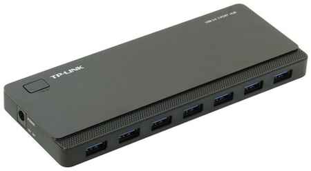 USB-концентратор TP-LINK UH700, разъемов: 7, 100 см, черный 19287697066