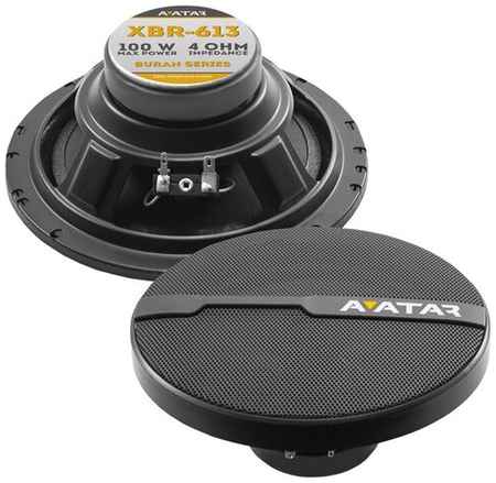 Автомобильная акустика Avatar XBR-613 черный 19290017417