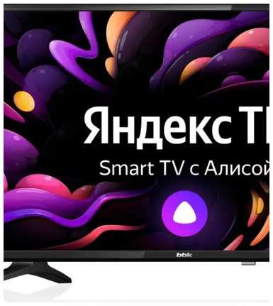 LED телевизор BBK 32LEX-7246/TS2C черный, 32″, HD Ready, SMART TV, Яндекс ТВ 1929152347