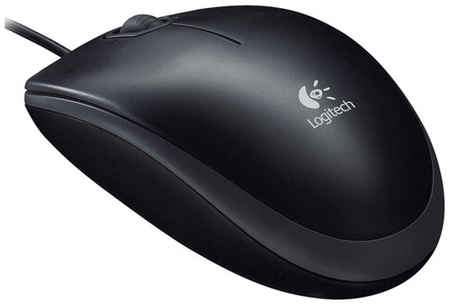 Мышь Logitech B110, белый 192935784