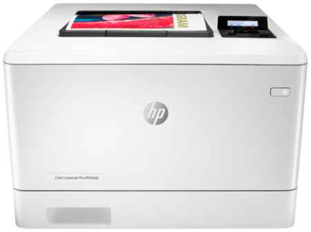 Принтер лазерный HP Color LaserJet Pro M454dn, цветн., A4, белый 19294452481
