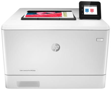 Принтер лазерный HP Color LaserJet Pro M454dw, цветн., A4, белый 19294457482