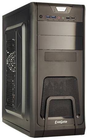 Компьютерный корпус ExeGate CP-603 500 Вт, черный 19298154408