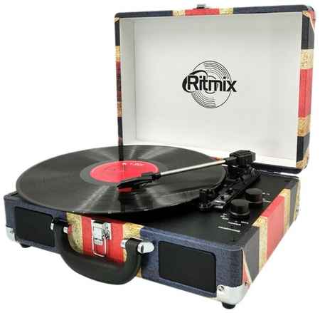 Виниловый проигрыватель Ritmix LP-120B черный 19304409959