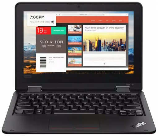 Ноутбук Lenovo Ноутбук Lenovo Thinkpad Yoga Celeron N4120/4Gb/128Gb/11.6' 1366x1768/Win11 1930629