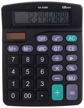 Сима-лэнд Калькулятор настольный, 12 - разрядный KK-838B, 145 x 183 x 43 мм 19306964283