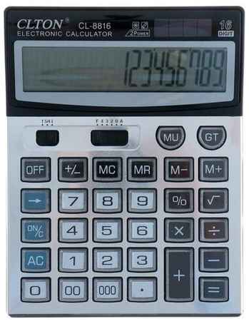 CLTON Калькулятор настольный, 16-разрядный, CL-8816, двойное питание 19306968747
