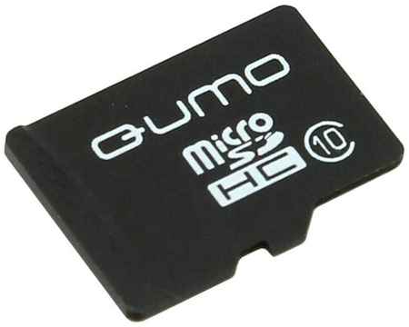 Карта памяти Qumo microSDHC 32 ГБ Class 10, V10, A1, UHS-I U1, 1 шт., черный 193181376