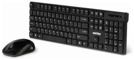 Комплект клавиатура+мышь мультимедийный Smartbuy ONE 240385AG черный (SBC-240385AG-K) 19319661851