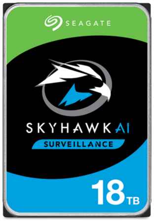 Жесткий диск Seagate SkyHawk AI Surveillance 18 ТБ ST18000VE002 19322235494