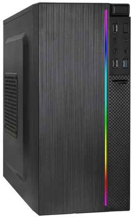 Компьютерный корпус ExeGate mEVO-9302-RGB черный 19323386445