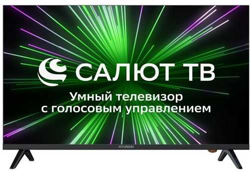Hyundai Телевизор LED Hyundai 32″ H-LED32FS5006 Салют ТВ черный HD READY 60Hz DVB-T DVB-T2 DVB-C DVB-S DVB-S2 USB WiFi Smart TV (RUS) 1933136924