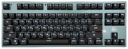 Беспроводная клавиатура Gembird KBW-G540L Outemu Blue, серый 19333571470