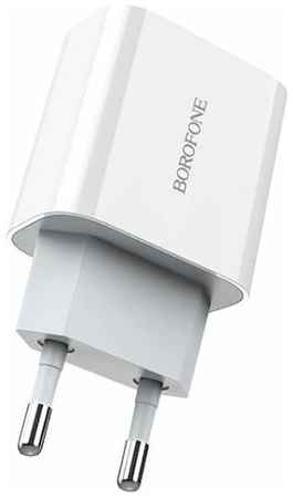 Сетевое зарядное устройство Borofone BA38A Plus, 20 Вт, white 19335416574