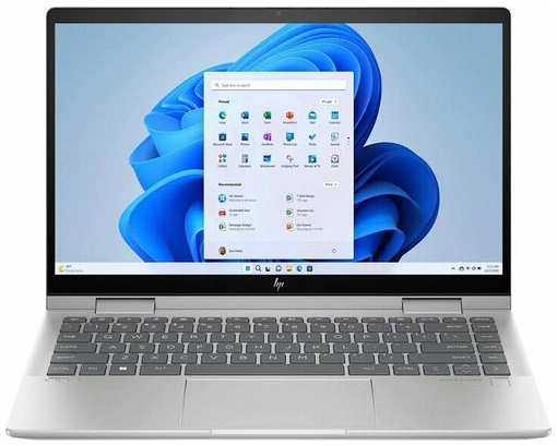 Ноутбук HP Envy x360 14-es0033dx, 14″ FullHD (1920x1080) IPS сенсорный/Intel Core i7-1355U 1.7 ГГц, 10 ядер/16 ГБ LPDDR5/512 ГБ SSD/Intel Iris Xe Graphics/Windows 11 Home, серебристый (7H9Y1UA) 1933980002