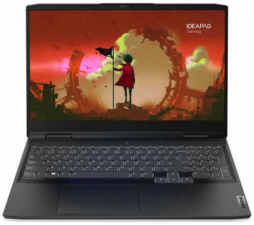 Ноутбук Lenovo IdeaPad Gaming 3 15ARH7, 15.6″ (1920x1080) IPS 120Гц/AMD Ryzen 5 7535HS/16ГБ DDR5/512ГБ SSD/GeForce RTX 4050 6ГБ/Без ОС, серый (82SB00QDRM) 1933983895