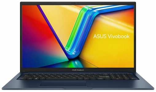 ASUS Ноутбук Asus Vivobook 17 X1704ZA-AU342 Core i7 1255U 16Gb SSD512Gb Intel Iris Xe graphics 17.3″ IPS FHD (1920x1080) noOS blue WiFi BT Cam (90NB10F2-M00DE0) 90NB10F2-M00DE0 1934334685