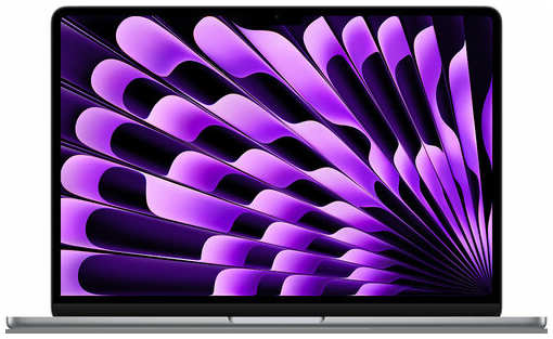 Mac Apple MacBook Air 13″ (M3, 8C CPU/8C GPU, 2024), 8 ГБ, 256 ГБ SSD, « космос»