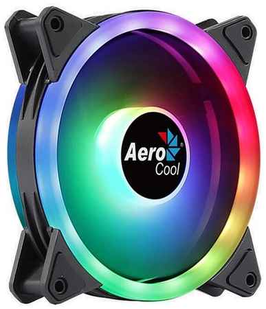 Вентилятор для корпуса AeroCool Duo 12, 0.15 А, черный/ARGB 19351245263