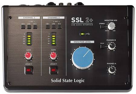 Внешняя звуковая карта Solid State Logic SSL 2+ 19351797889