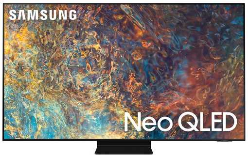 65″ Телевизор Samsung QE65QN90AAU 2021 IPS RU, титан