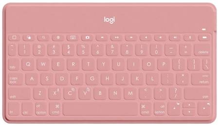Клавиатура Logitech Keys-To-Go Bluetooth розовый, английская/русская (ISO) 19356981862